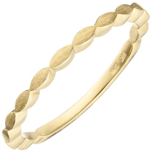Damen Ring zart 585 Gold Gelbgold - 1
